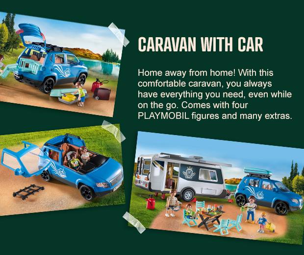 Playmobil Family Fun Caravan with Car (71423)